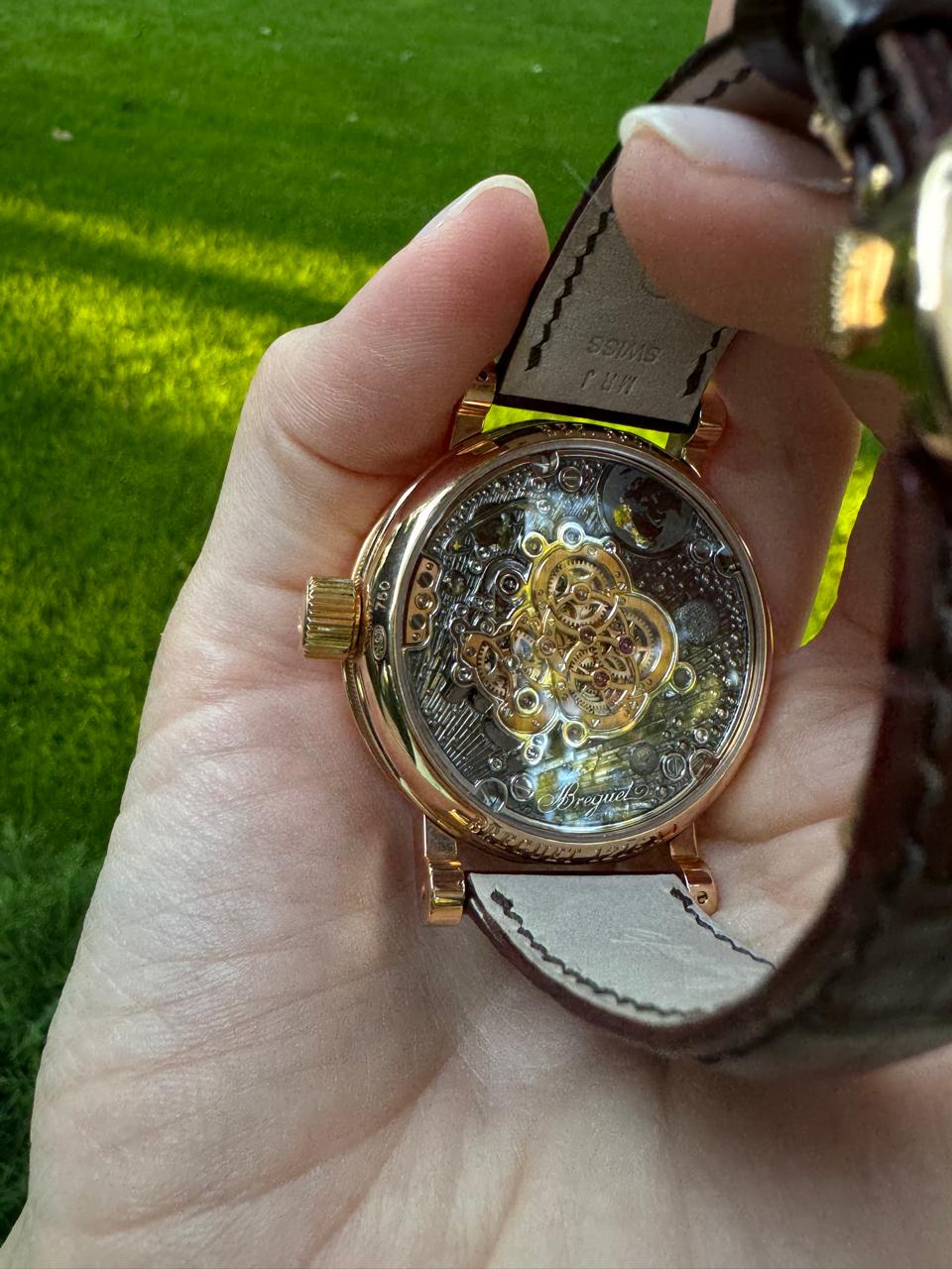 Breguet Classique Grande Complications Double Tourbillon 18k Rose Gold Men's Watch
