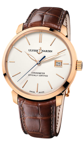 Ulysse Nardin San Marco Classico 18K Rose Gold Men's Watch
