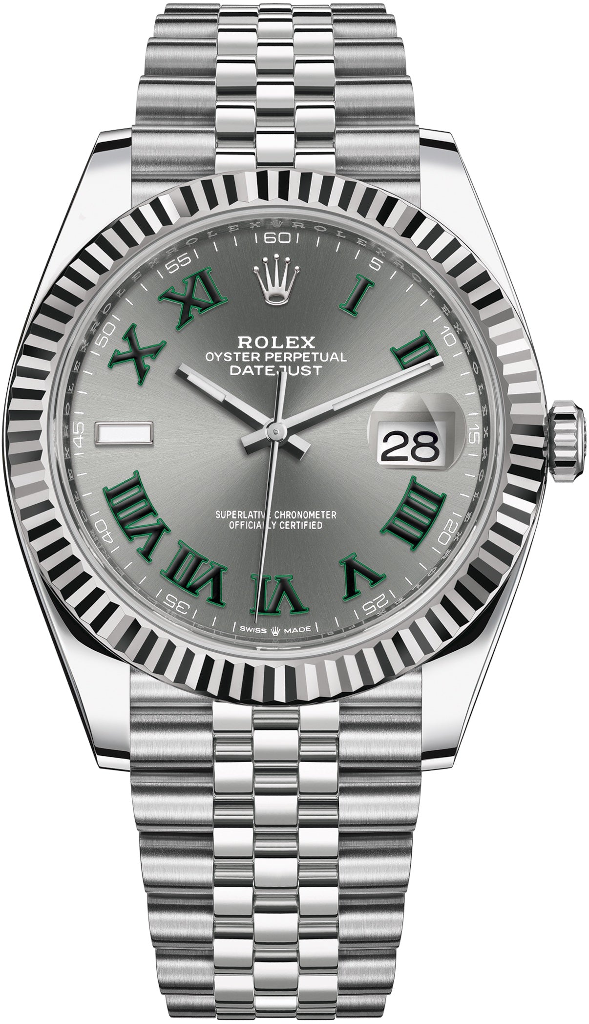 Rolex Datejust Stainless steel & 18K White Gold Unisex Watch