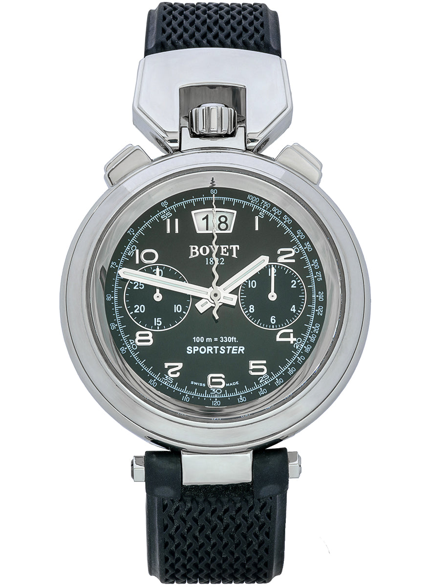 Bovet Sportster Chronograph Stainless steel Men's Watch