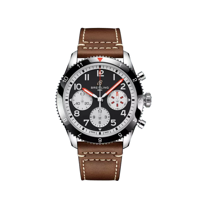 Breitling Classic AVI Chronograph 42 mm Mosquito Stainless steel & Ceramic Men's Watch