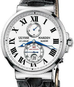 Ulysse Nardin Marine Chronometer Anniversary 160 Platinum Men's Watch