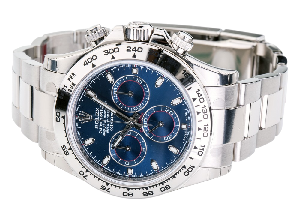 Rolex Oyster Perpetual Daytona 18K White Gold Men's Watch