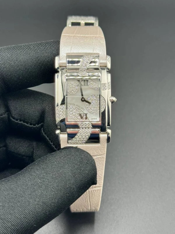 Patek Philippe Twenty-4 18K White Gold Lady's Watch