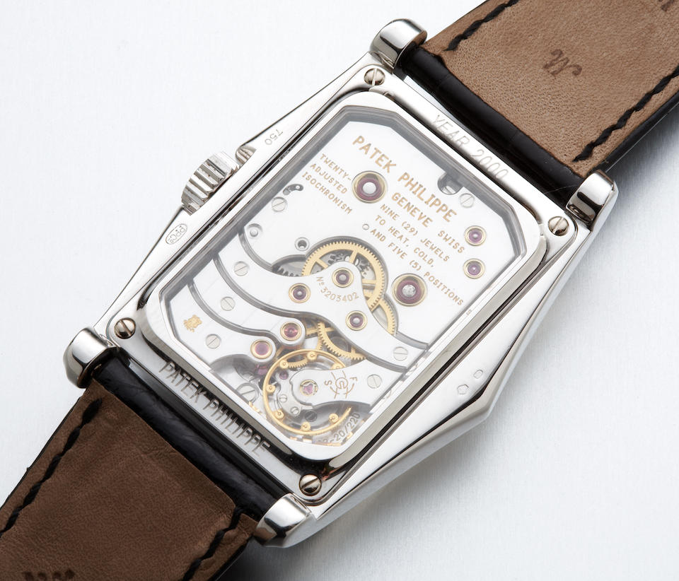 Patek Philippe  Gondolo 18K White Gold Men's Watch