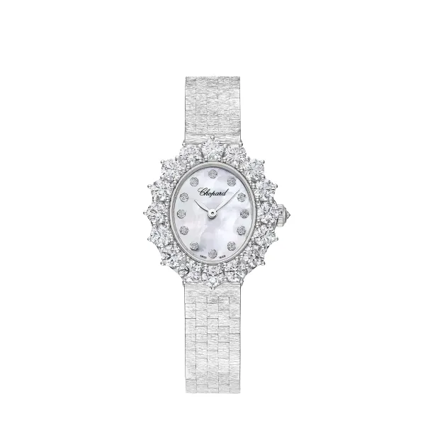 Chopard L'Heure Du Diamant 18k White Gold & Diamonds Lady's Watch