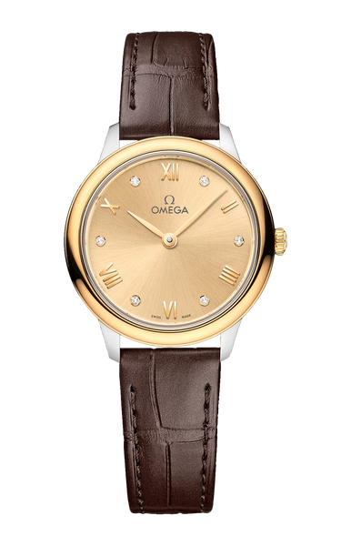 Omega De ville Prestige Stainless steel & 18K Yellow Gold Lady's