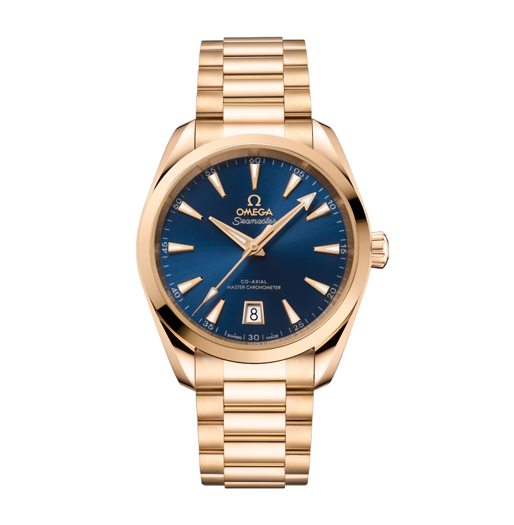 Omega Seamaster Aqua Terra 18K Moonshine™ gold Men's Watch