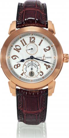 Ulysse Nardin Limited Edition 18k Rose Gold Men's Watch