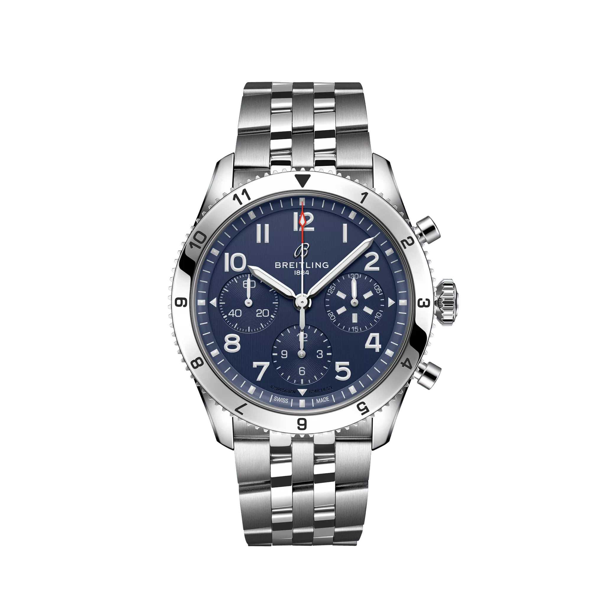 Breitling Classic AVI Chronograph 42 mm Stainless steel Men's Watch