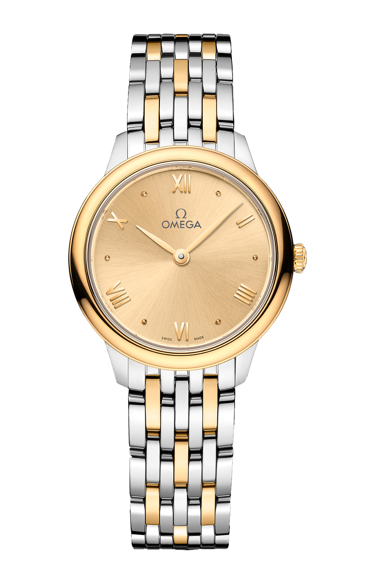 Omega De ville Prestige Stainless steel & 18K Yellow Gold Lady's Watch