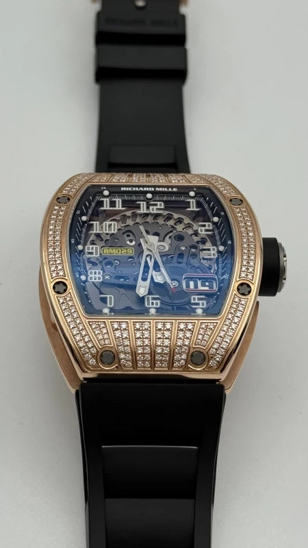 Richard Mille RM 029 18K Rose Gold & Diamonds Men's Watch