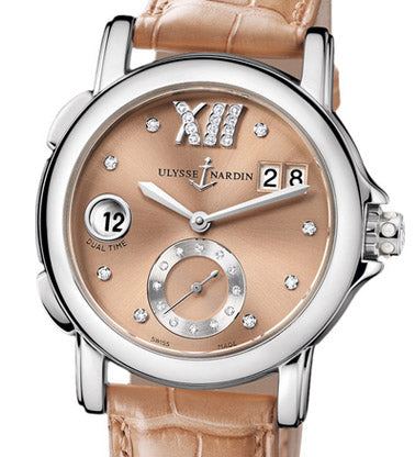 Ulysse Nardin Dual Time Small Seconds Stainless steel Lady's Watch
