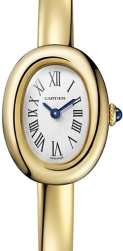 Cartier Baignoire Size-16  18K Yellow Gold Lady's Watch