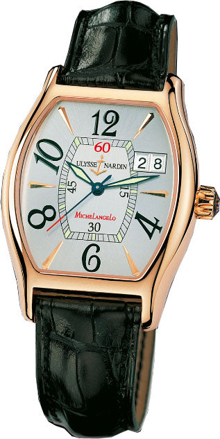Ulysse Nardin Michelangelo Big Date 18K Rose Gold Men's Watch