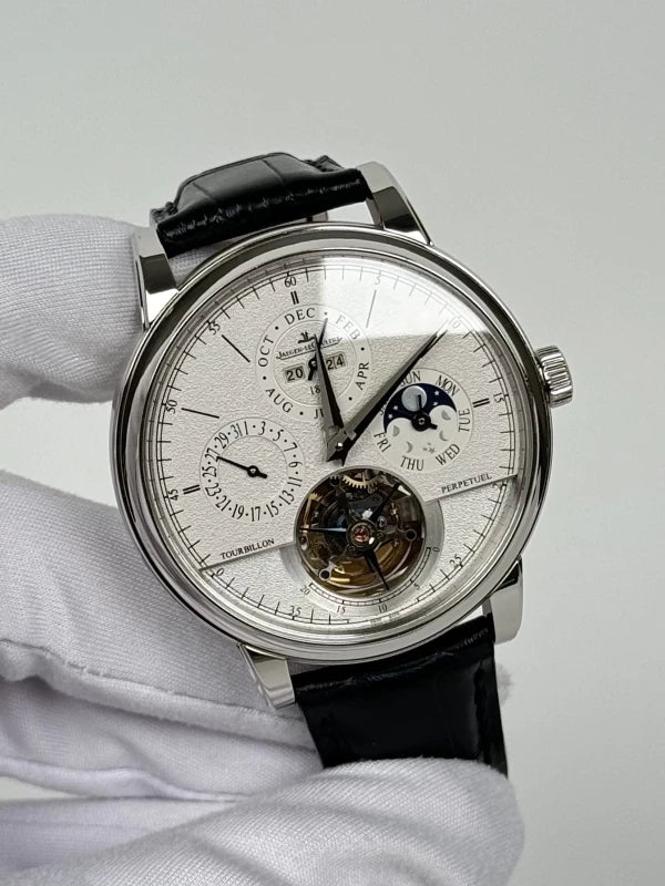 Jaeger-LeCoultre Master Grande Tradition Perpetuel Platinum Men's Watch