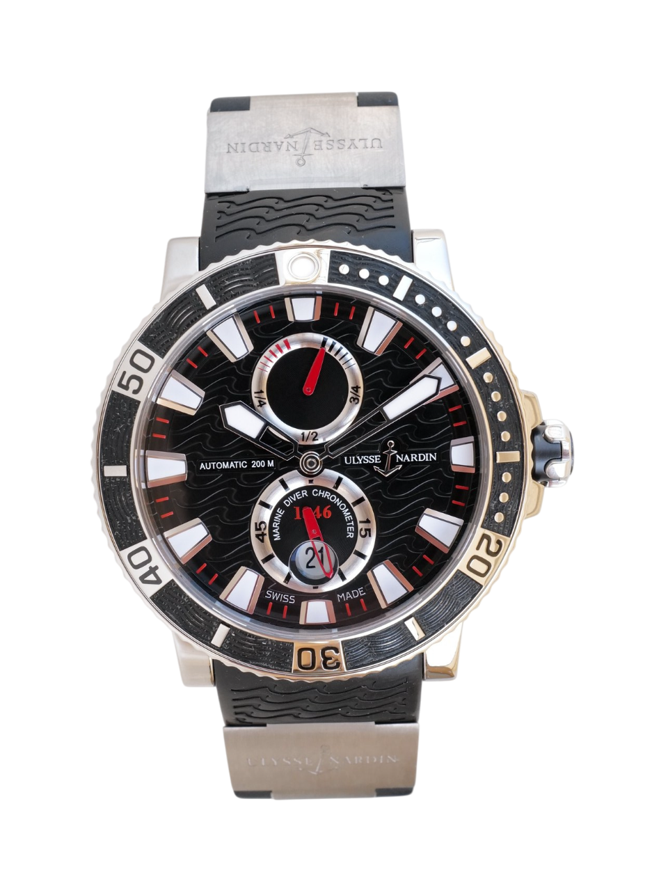 Ulysse Nardin Diver Maxi Marine Titanium & Stainless Steel Men's Watch