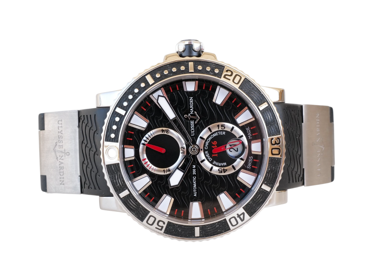 Ulysse Nardin Diver Maxi Marine Titanium & Stainless Steel Men's Watch