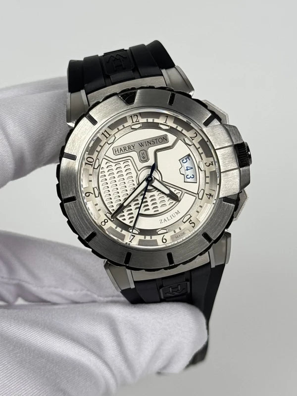 Harry Winston Ocean Sport Chronograph Zalium Rubber Men's Watch
