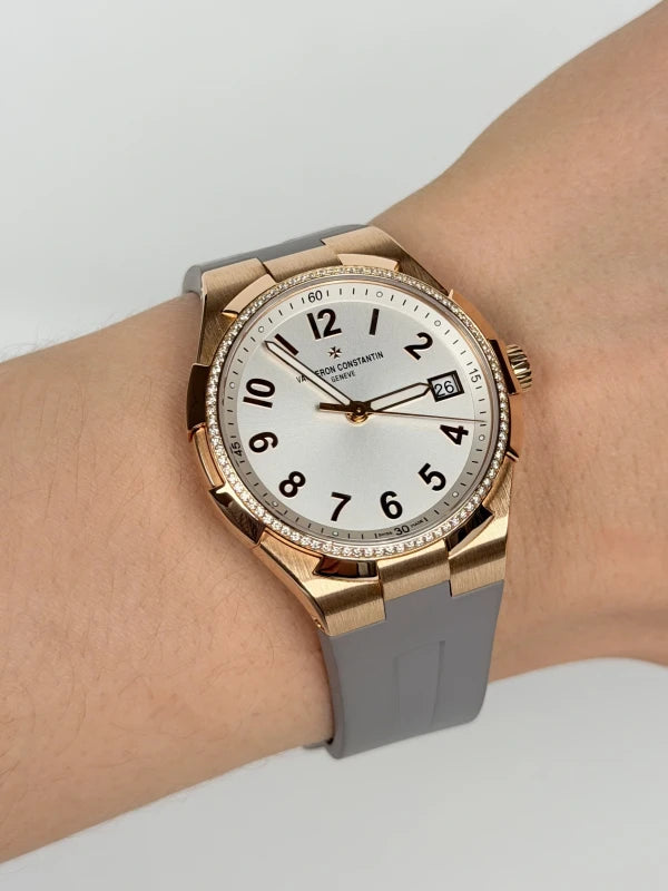 Vacheron Constantin Overseas 18K Rose Gold & Diamonds Lady's Watch