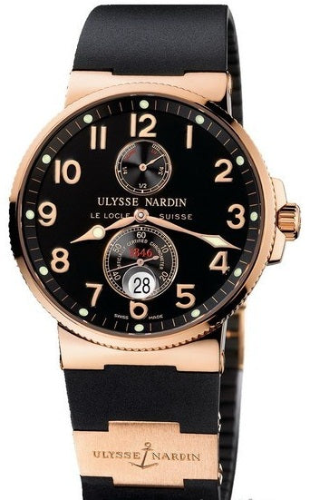Ulysse Nardin Marine Chronometer 18K Rose Gold Men's Watch