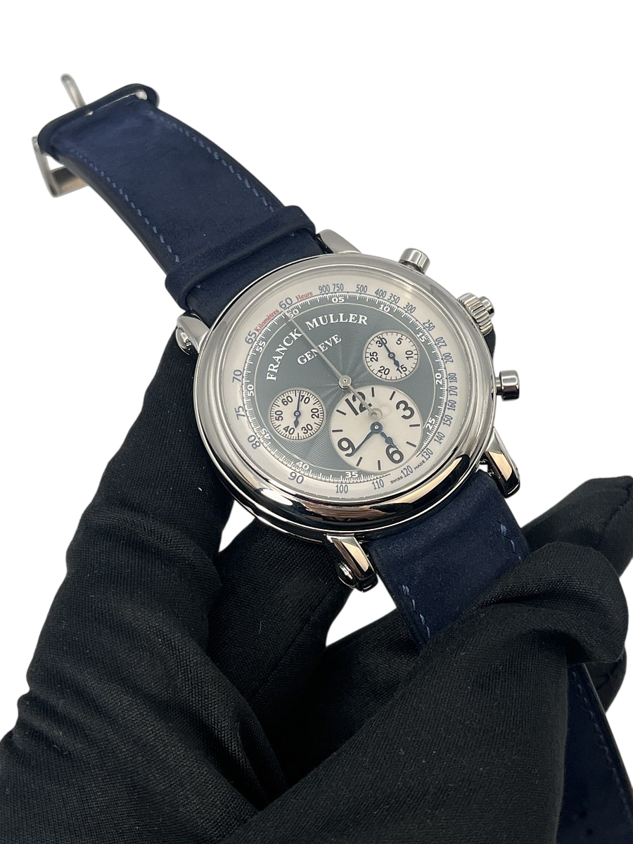 Franck Muller Vanguard Yachting Crongraph Rattrapante Stainless
