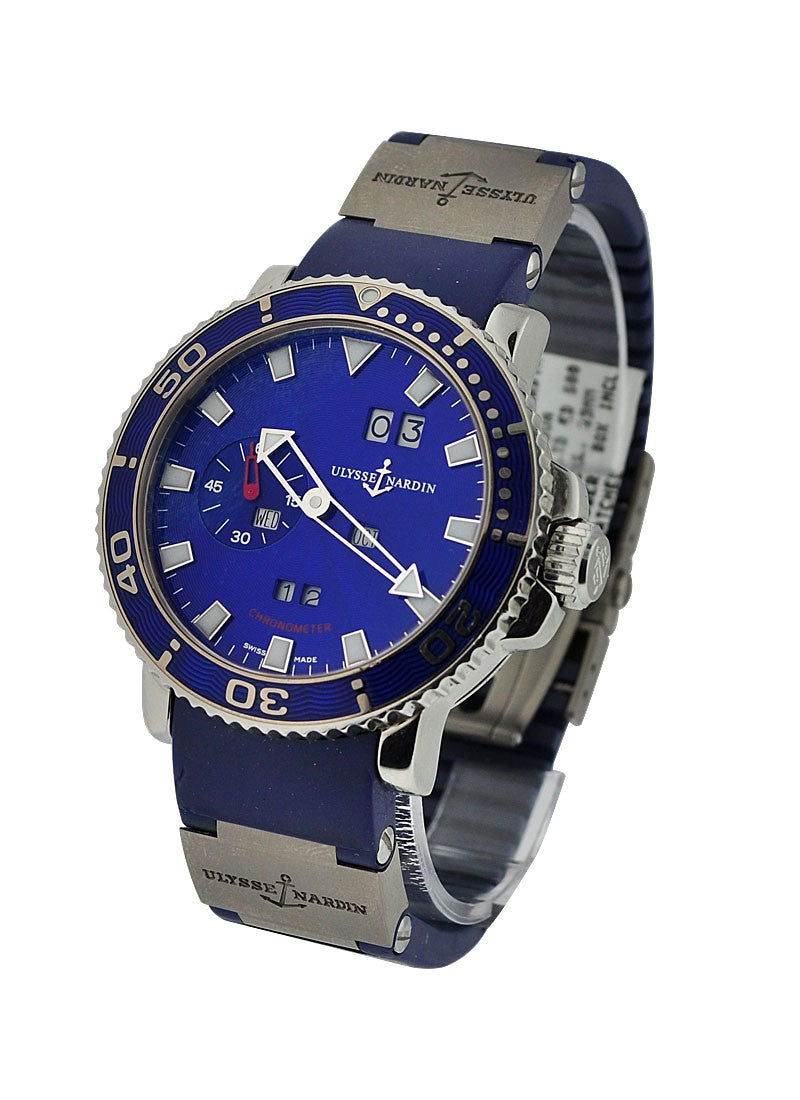 Ulysse Nardin Marine Aqua Perpetual Stainless Steel Mens