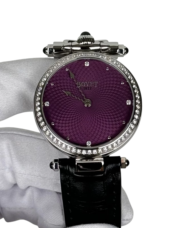 Bovet Fleurier Amadeo Stainless steel & Diamonds Lady's Watch