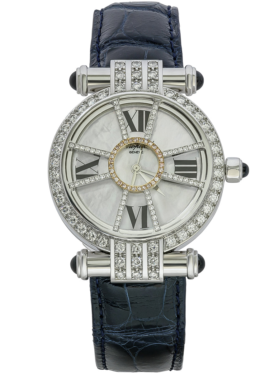 Chopard Imperiale 18K White Gold & Diamonds Lady's Watch | Worldofluxuryus