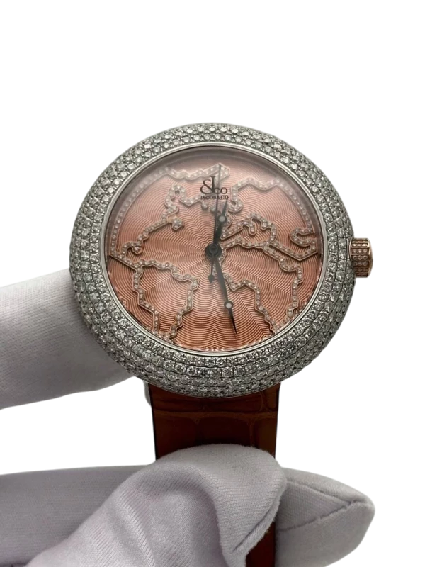 Jacob & Co Brilliant Stainless Steel & Diamonds Lady's Watch