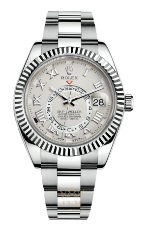 Rolex Sky-Dweller Oyster Perpetual 18K White Gold Men's Watch