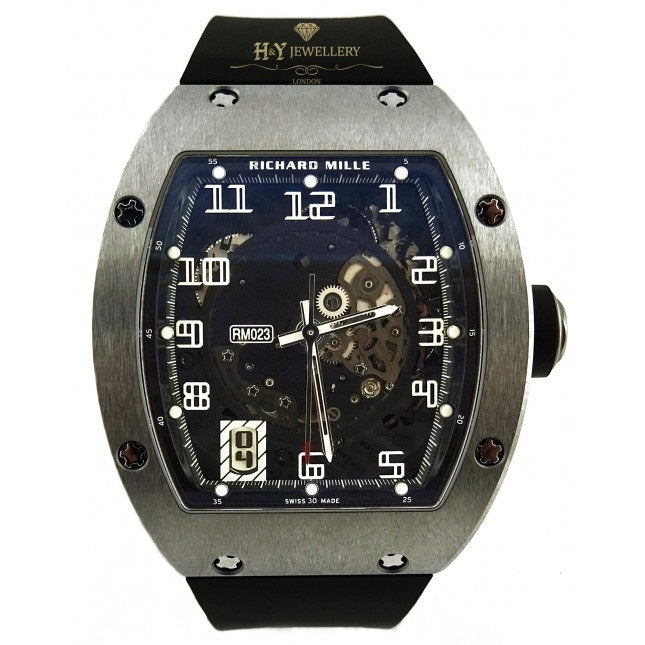 Richard Mille Titanium Men s Watch Worldofluxuryus