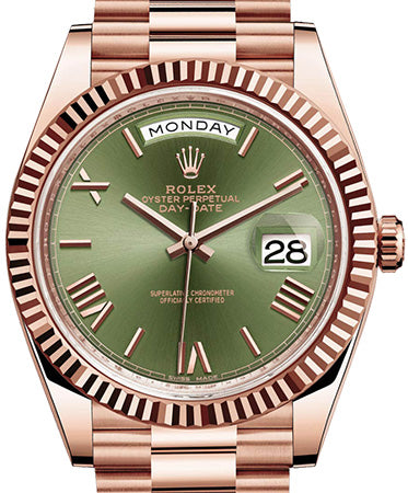 Rolex Day-Date 40 Rose Gold Men's Watch