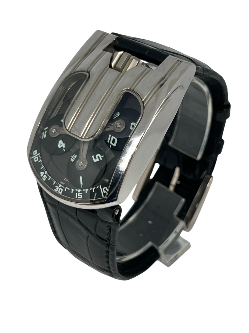 URWERK 18K White Gold Men's Watch