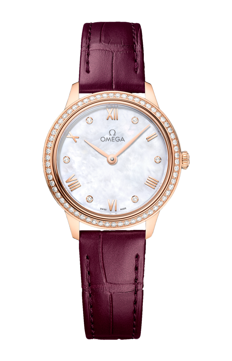 Omega De ville Prestige 18K Sedna™ Gold & Diamonds Lady's Watch