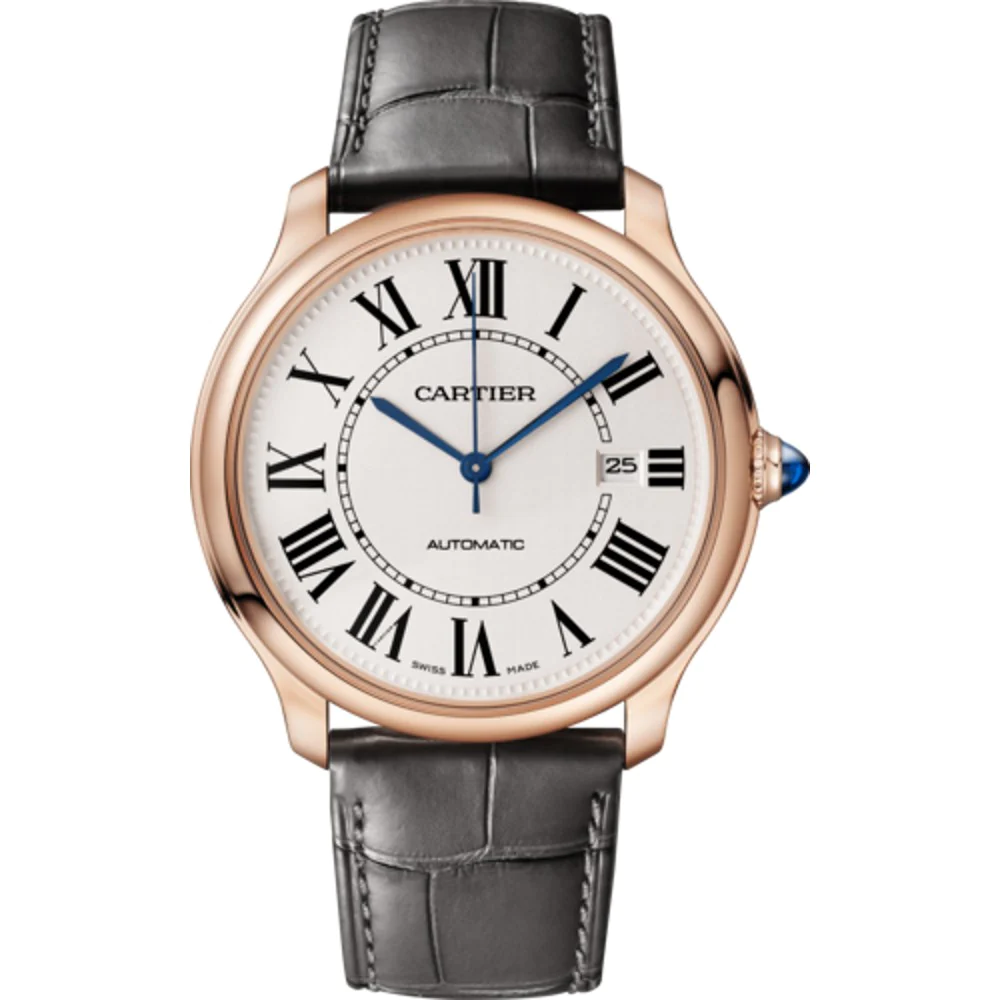 Cartier Ronde Louis Cartier 18K Rose Gold Man's Watch