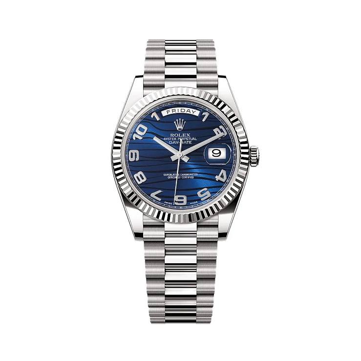 Rolex Day-date 18K White Gold Men's Watch