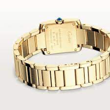 Cartier Tank Française 18K Yellow Gold Lady's Watch