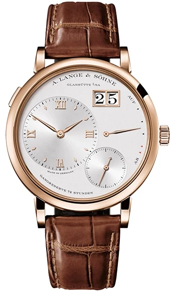 A. Lange & Sohne Lange1 Grand Lange 1 18K Rose Gold Men's Watch
