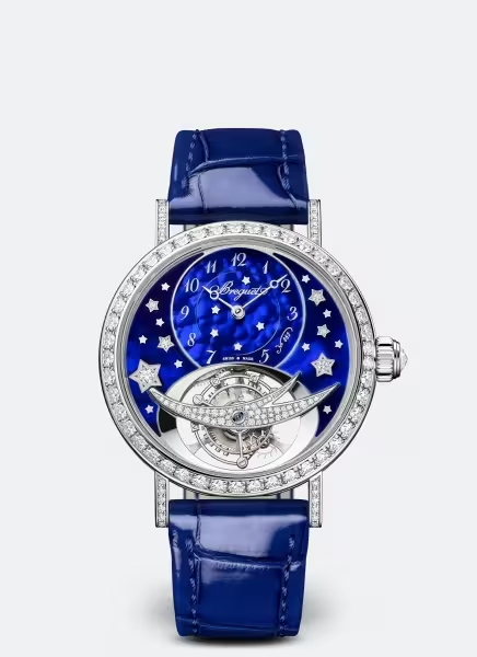 Breguet Classique Tourbillon 18K White Gold & Diamonds Lady's Watch