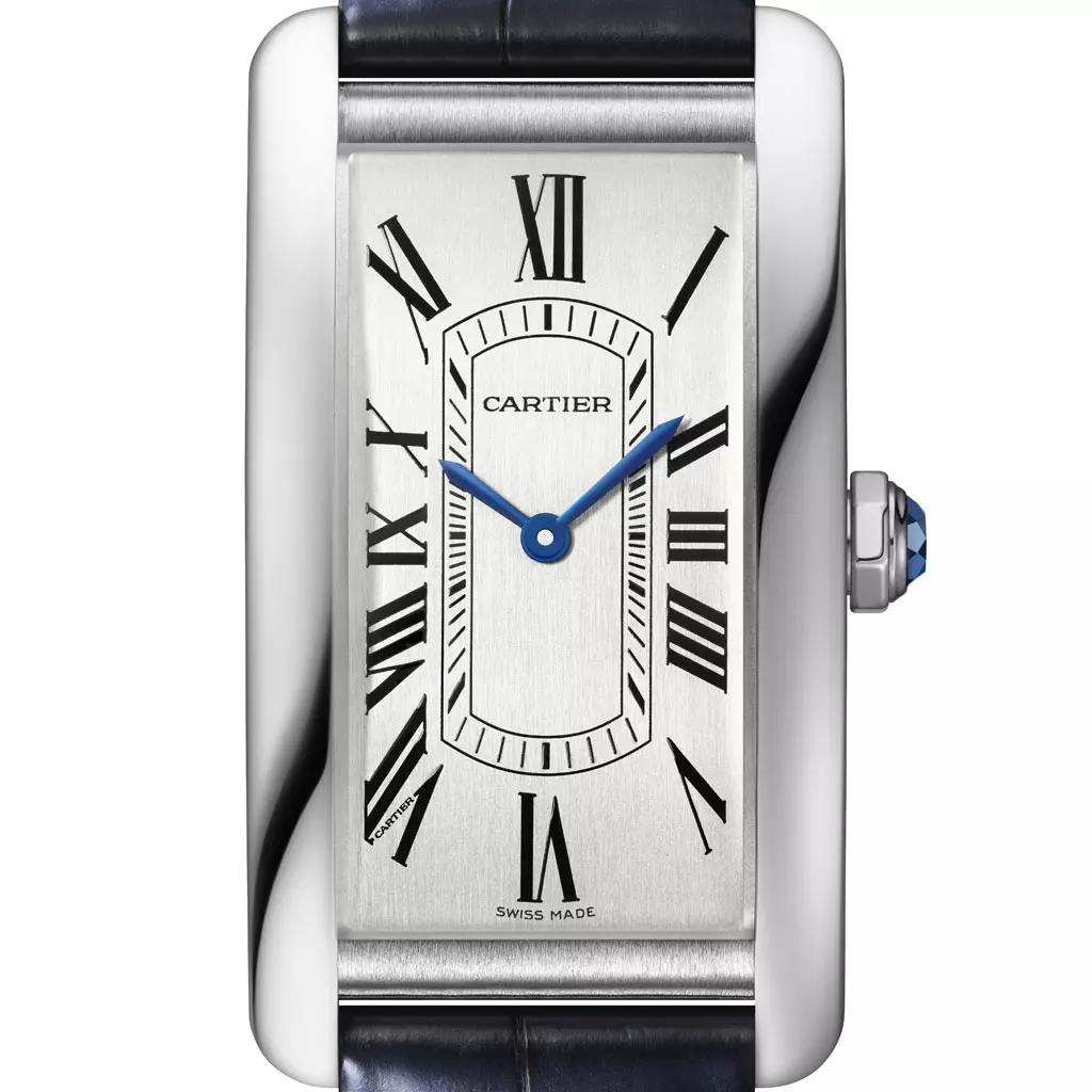 Cartier Tank Americanine Stainless Steel Unisex Watch