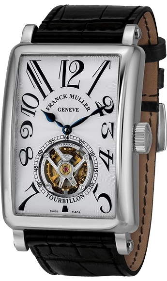 Franck Muller Long Island Tourbillon 18K White Gold Men's Watch