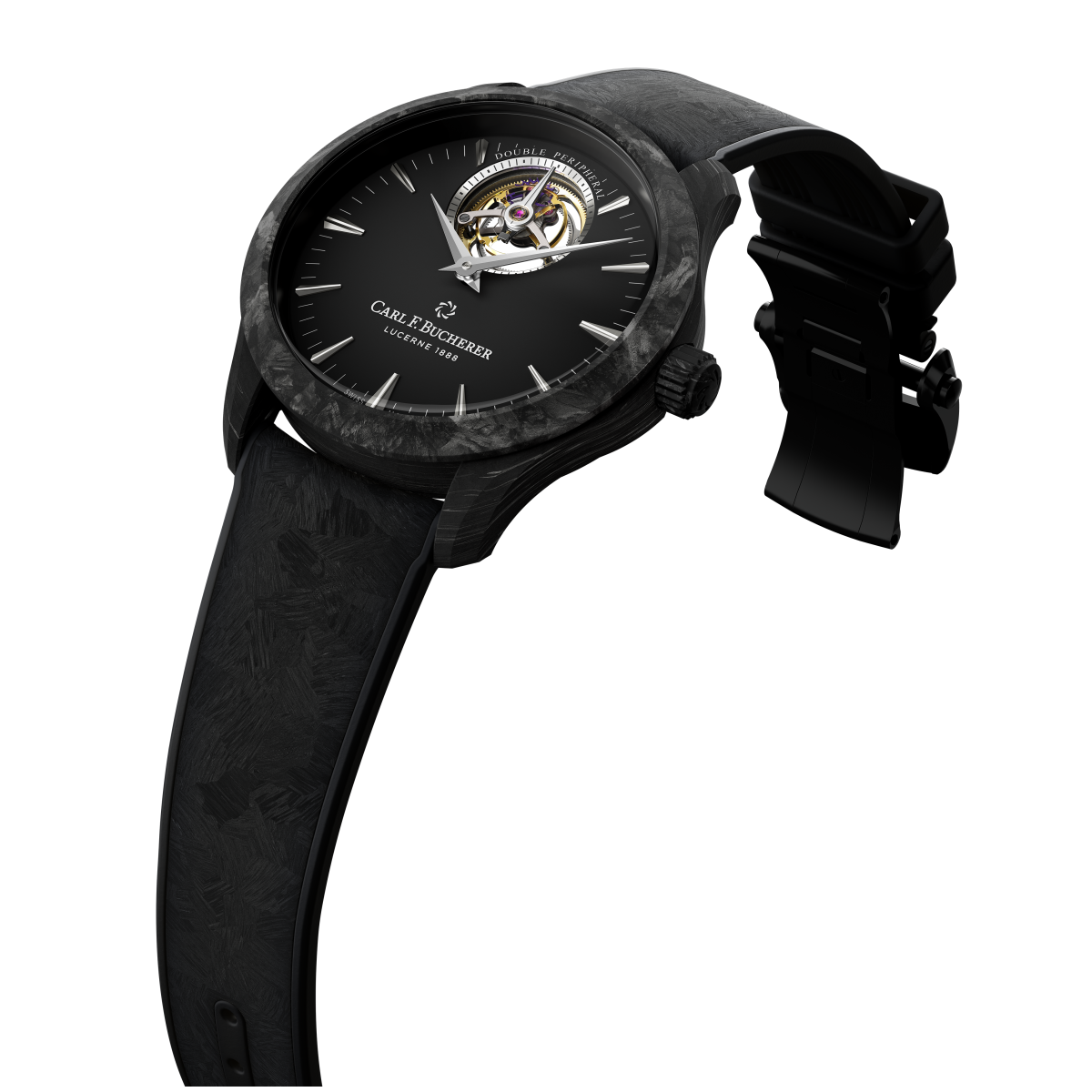 Carl F. Bucherer Manero Tourbillon Carbon Limited Edition Men's Watch