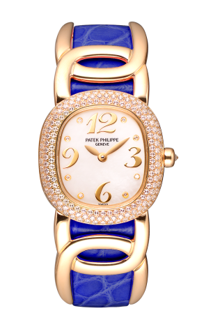 Patek Philippe Golden Ellipse 18K Yellow Gold & Diamonds Lady's Watch