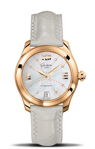 Glashutte Original Lady Collection Serenade 18K Rose Gold Lady's Watch