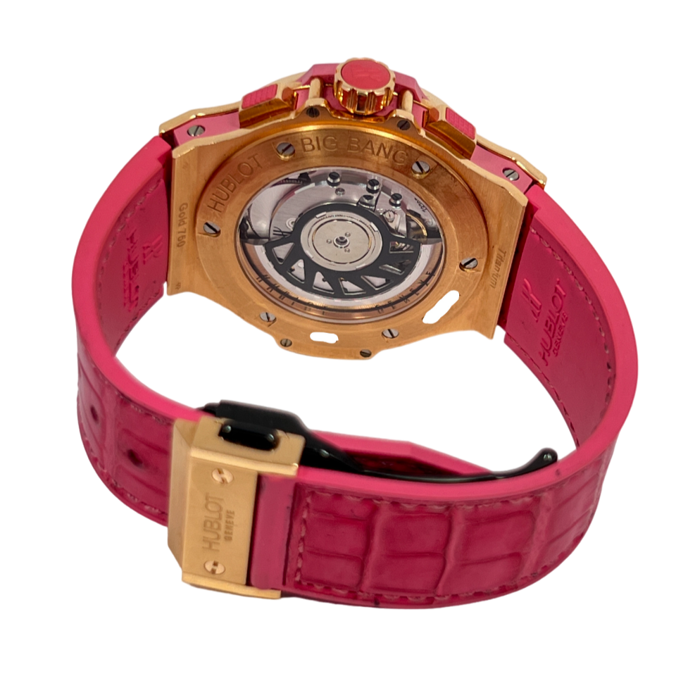 Hublot Big Bang Gold Tutti Frutti 18K Rose Gold Lady's Watch