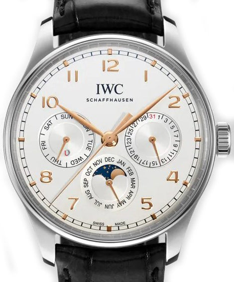 IWC Portugieser Perpetual Calendar Stainless steel Men's Watch