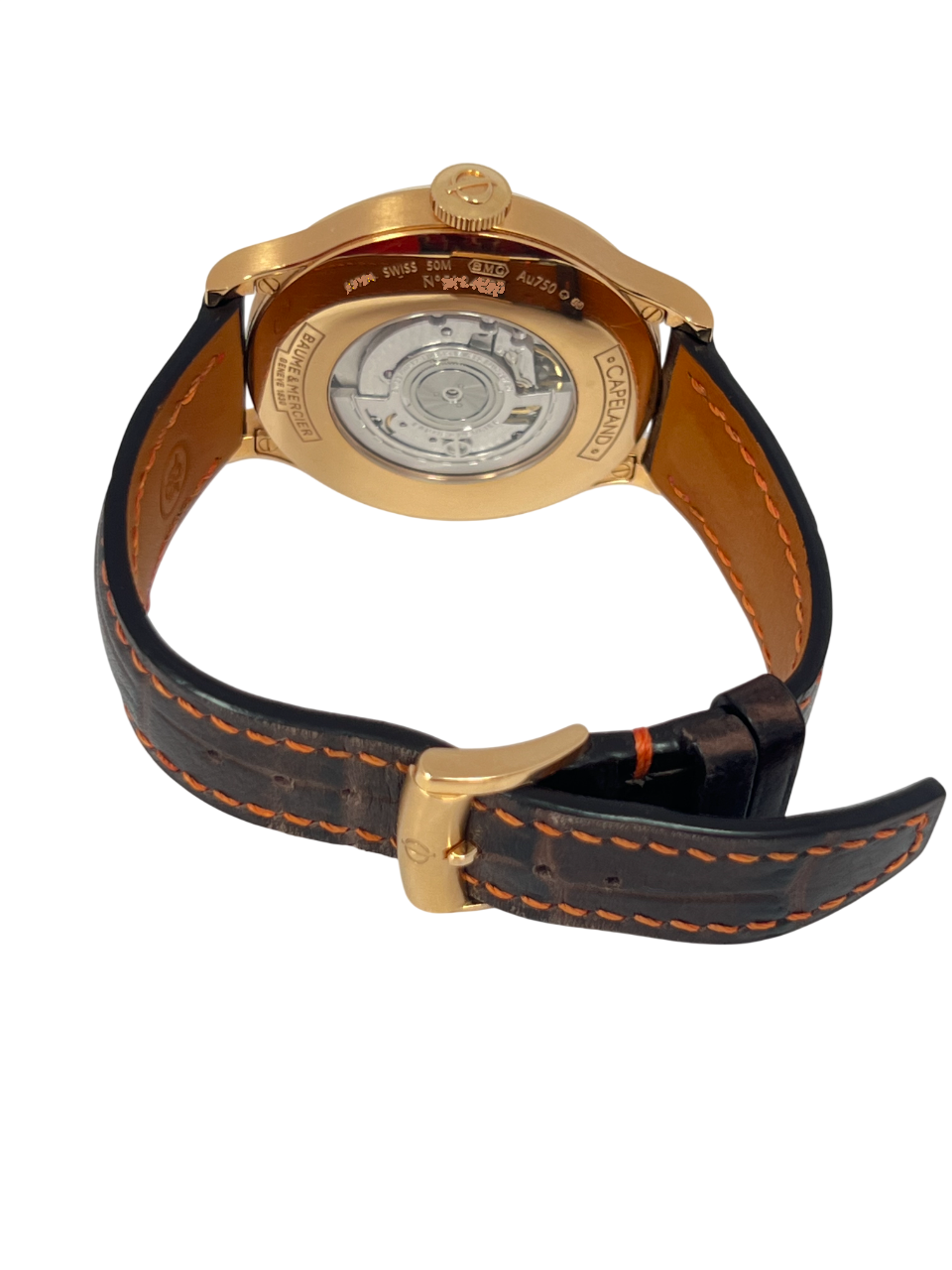 Baume & Mercier Capeland GMT 18K Rose Gold Men's Watch