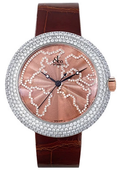 Jacob & Co Brilliant Stainless Steel & Diamonds Lady's Watch