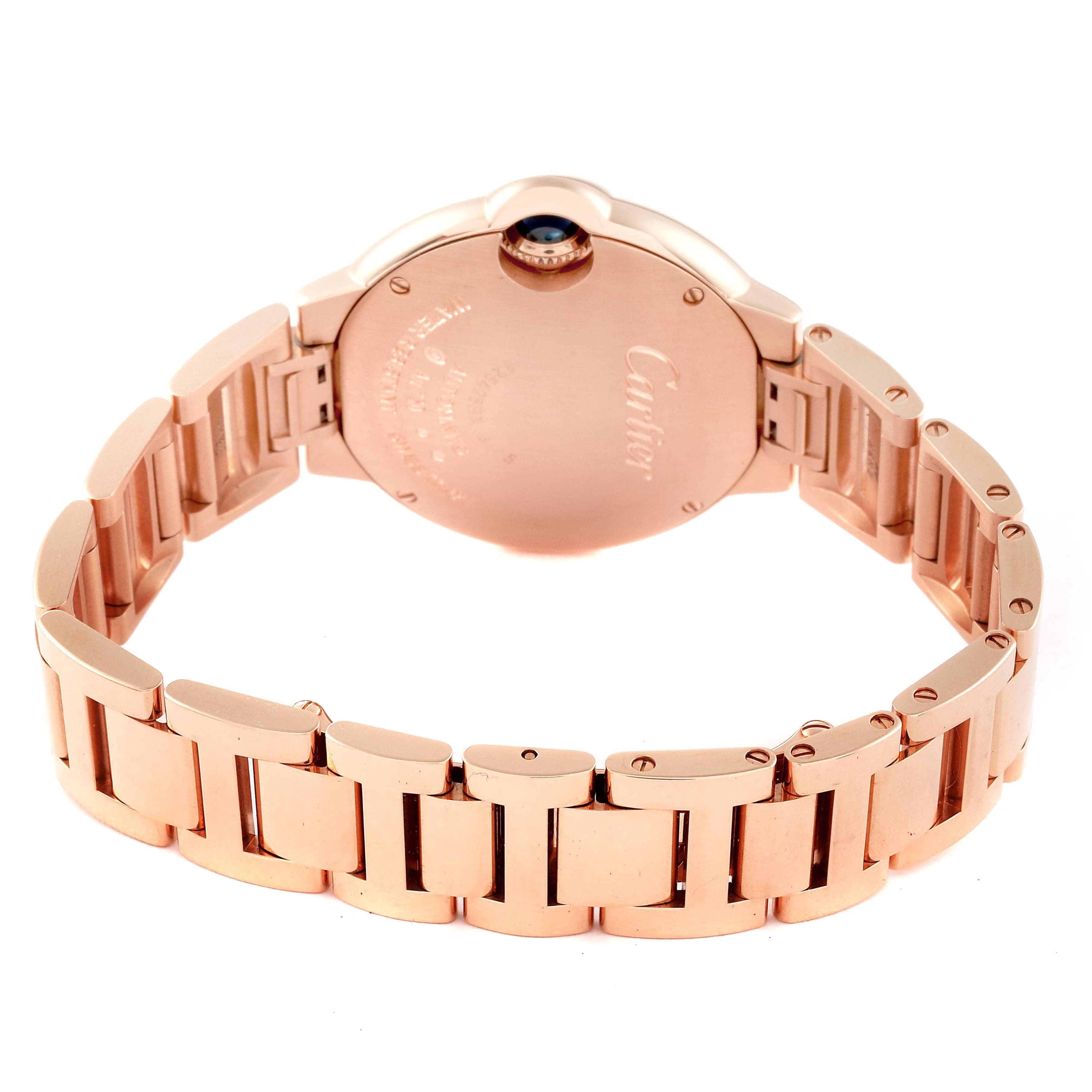 Cartier Ballon Bleu de Cartier 18K Rose Gold Men's Watch